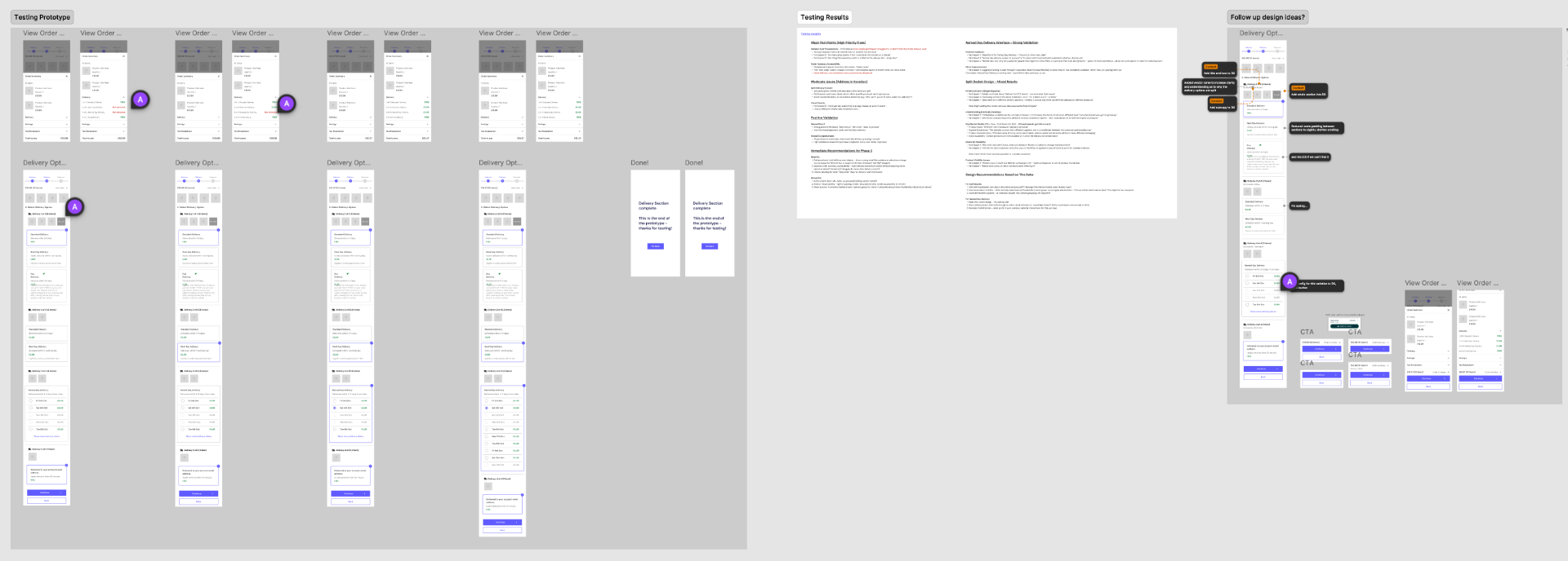 Prototype, testing results and follow-up iteration, research-led validation before engineering investment.